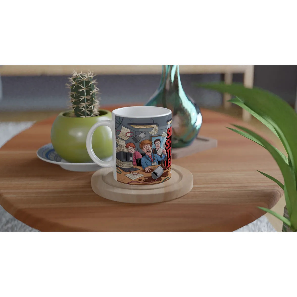 Funny Work Mug — view 3