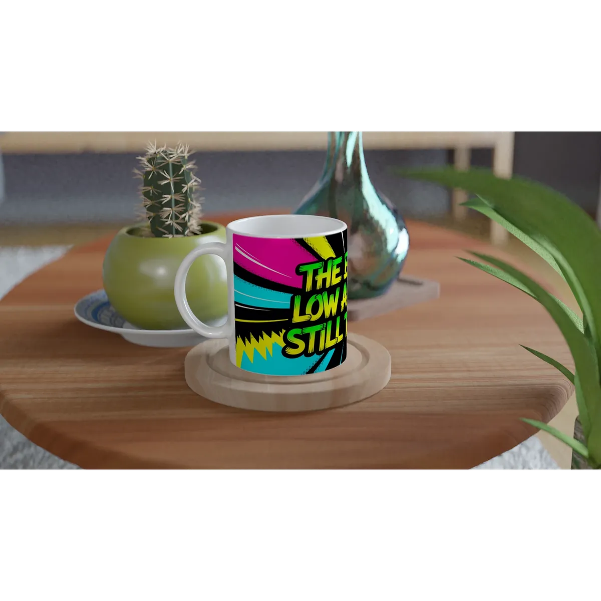The Bar Is Low And You Still Tripped Mug — view 3