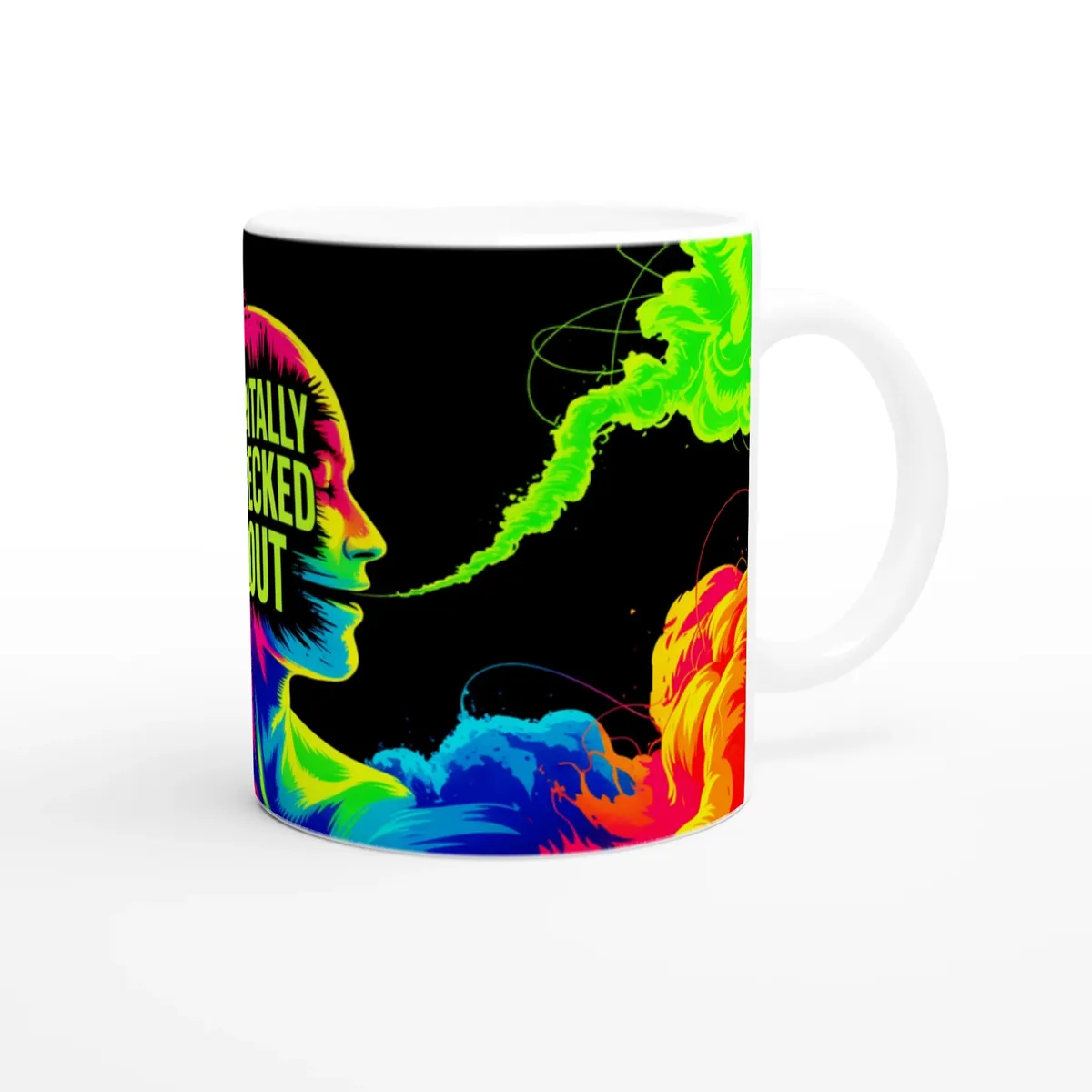 Mentally Checked Out Mug — view 3