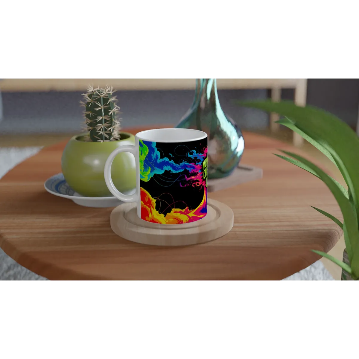 Mentally Checked Out Mug — view 4