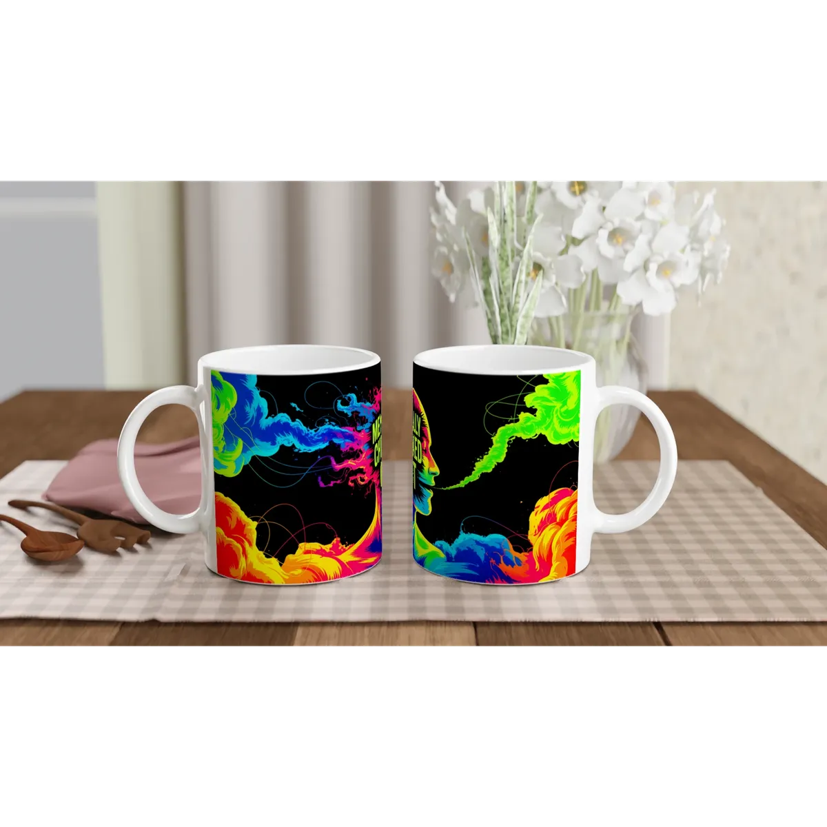 Mentally Checked Out Mug — view 6