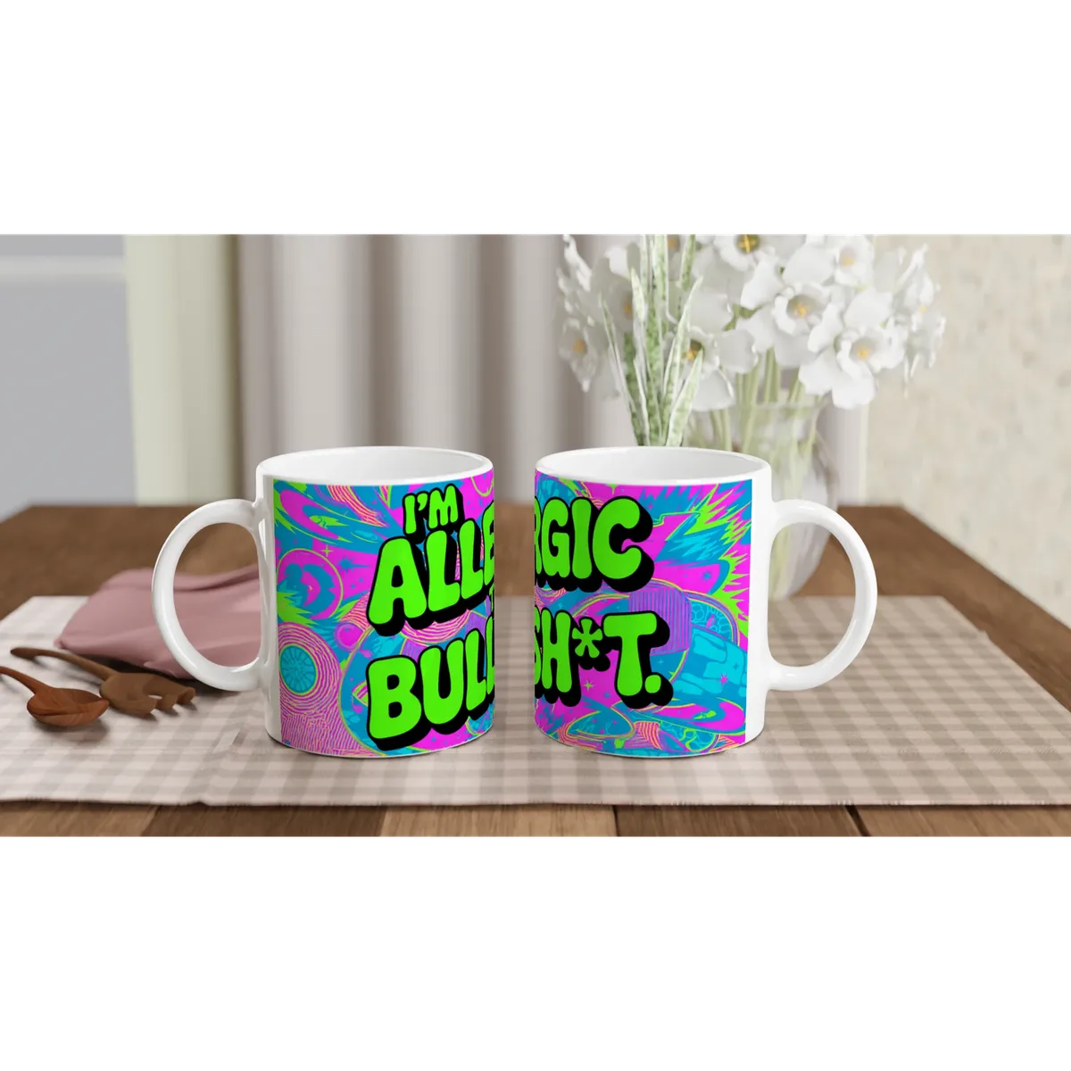 I’M Allergic To Bullsh*T Mug — view 3