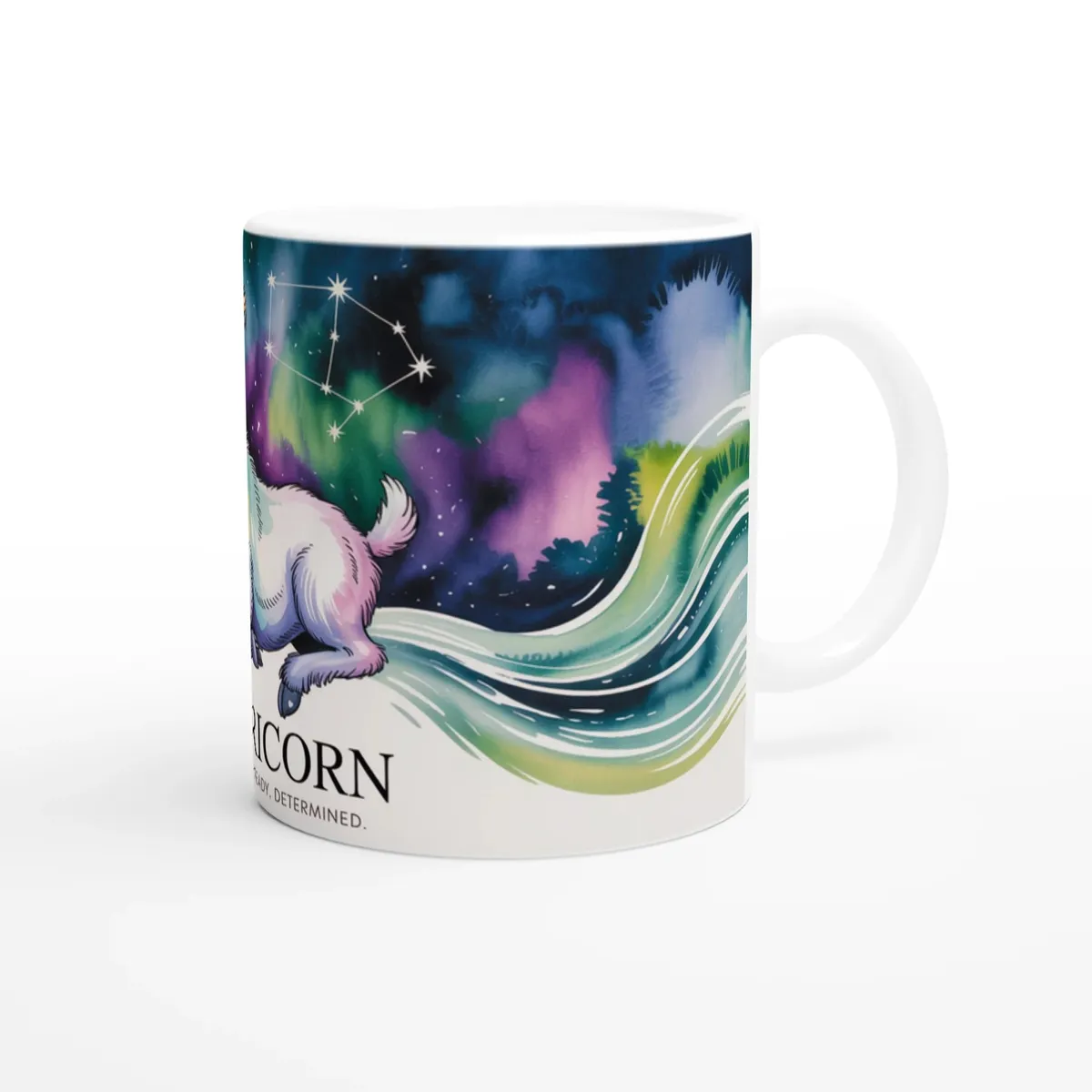 Capricorn Zodiac Mug — view 4
