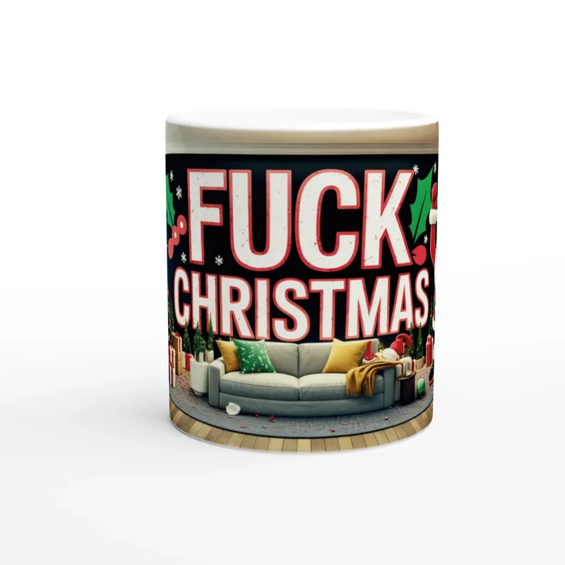 Rude Christmas Mug