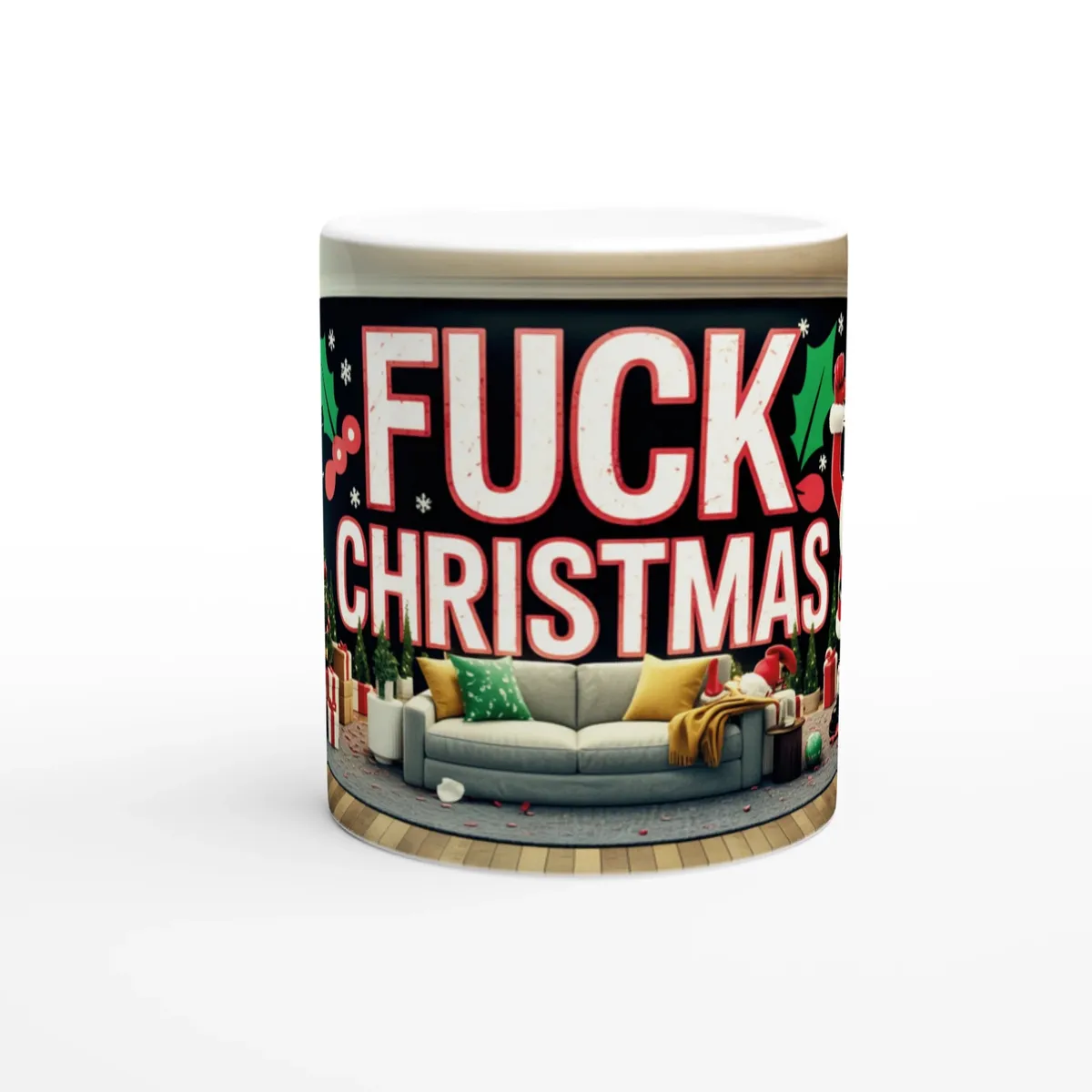 Rude Christmas Mug