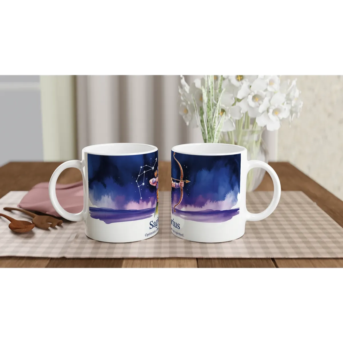 Sagittarius Zodiac Mug — view 3