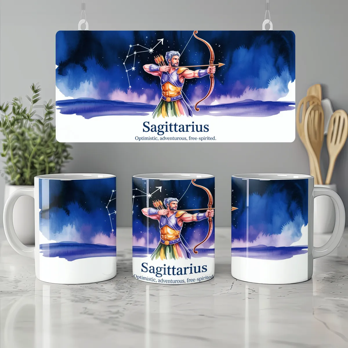 Sagittarius Zodiac Mug — view 7