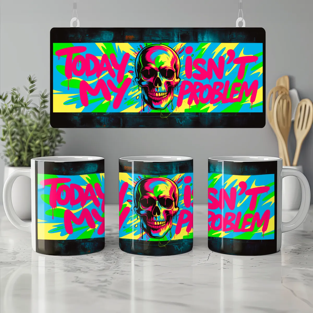 Today Isn’T My Problem Mug — view 7