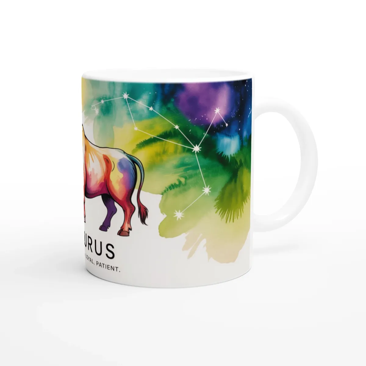 Taurus Zodiac Mug — view 3