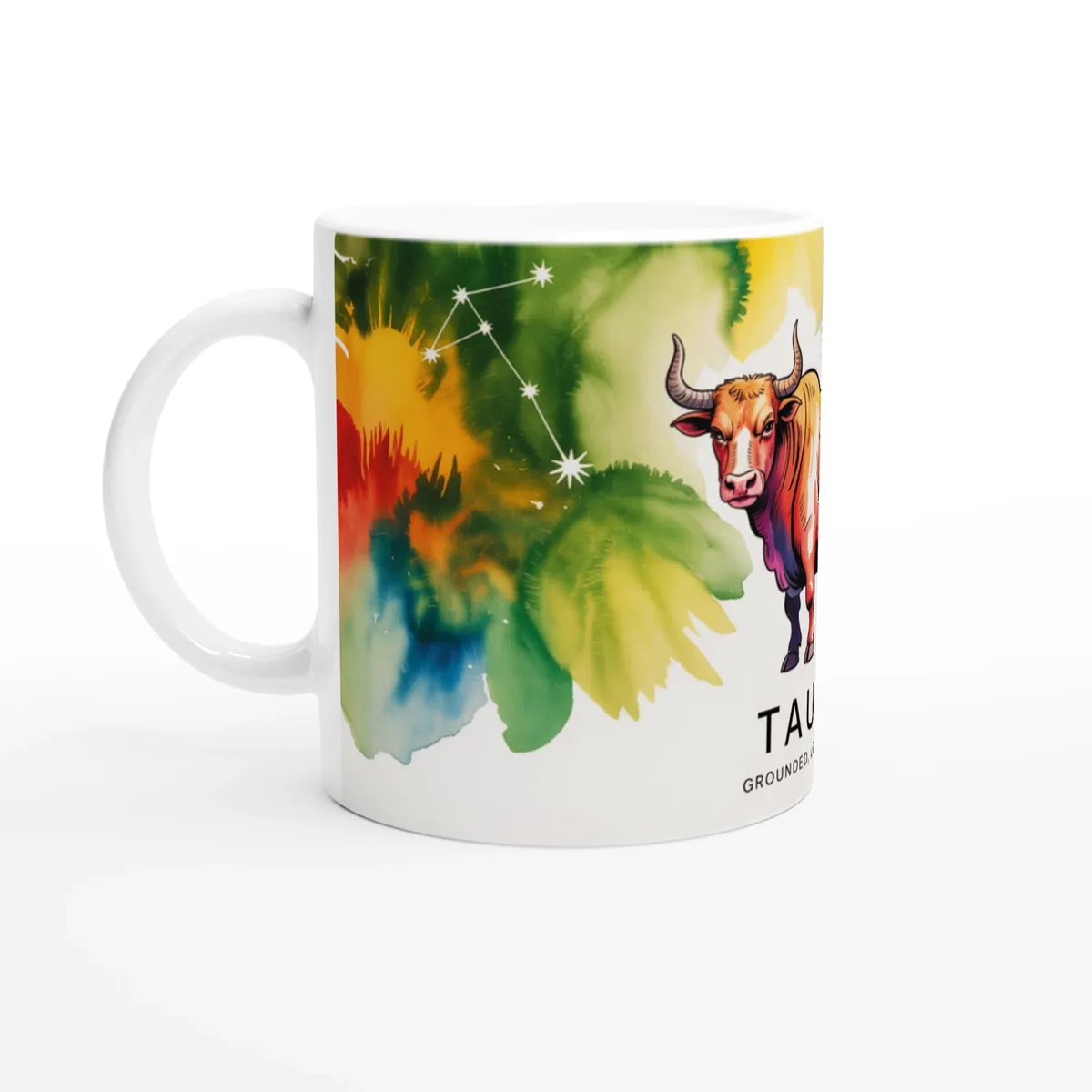 Taurus Zodiac Mug — view 4