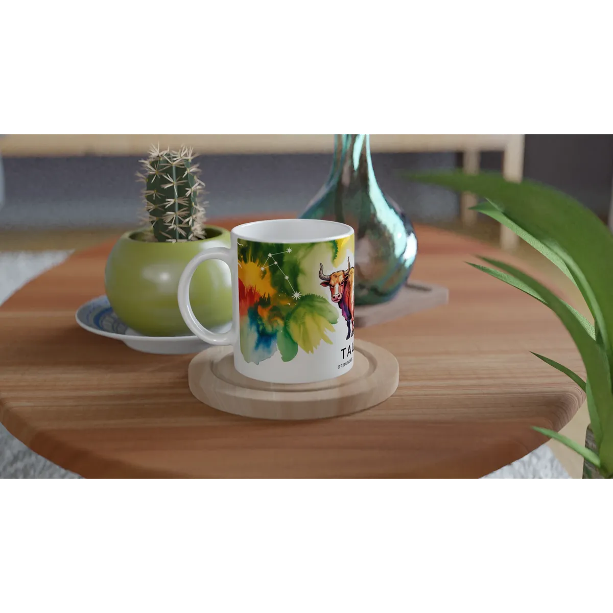 Taurus Zodiac Mug — view 6