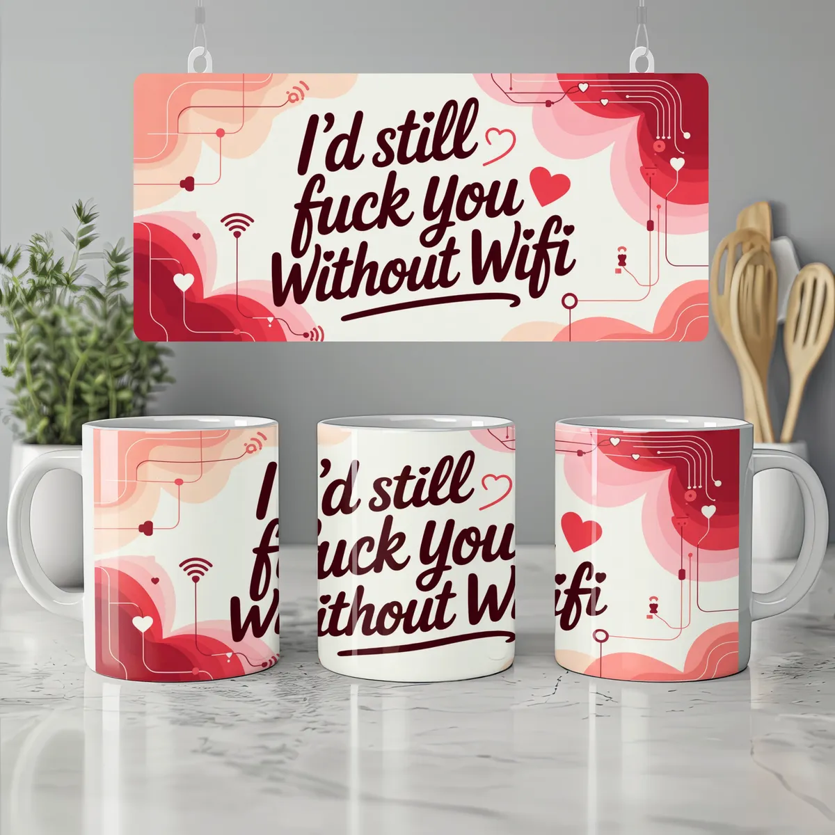 Id Still Fuck You Without Wifi Mug Di… — view 7