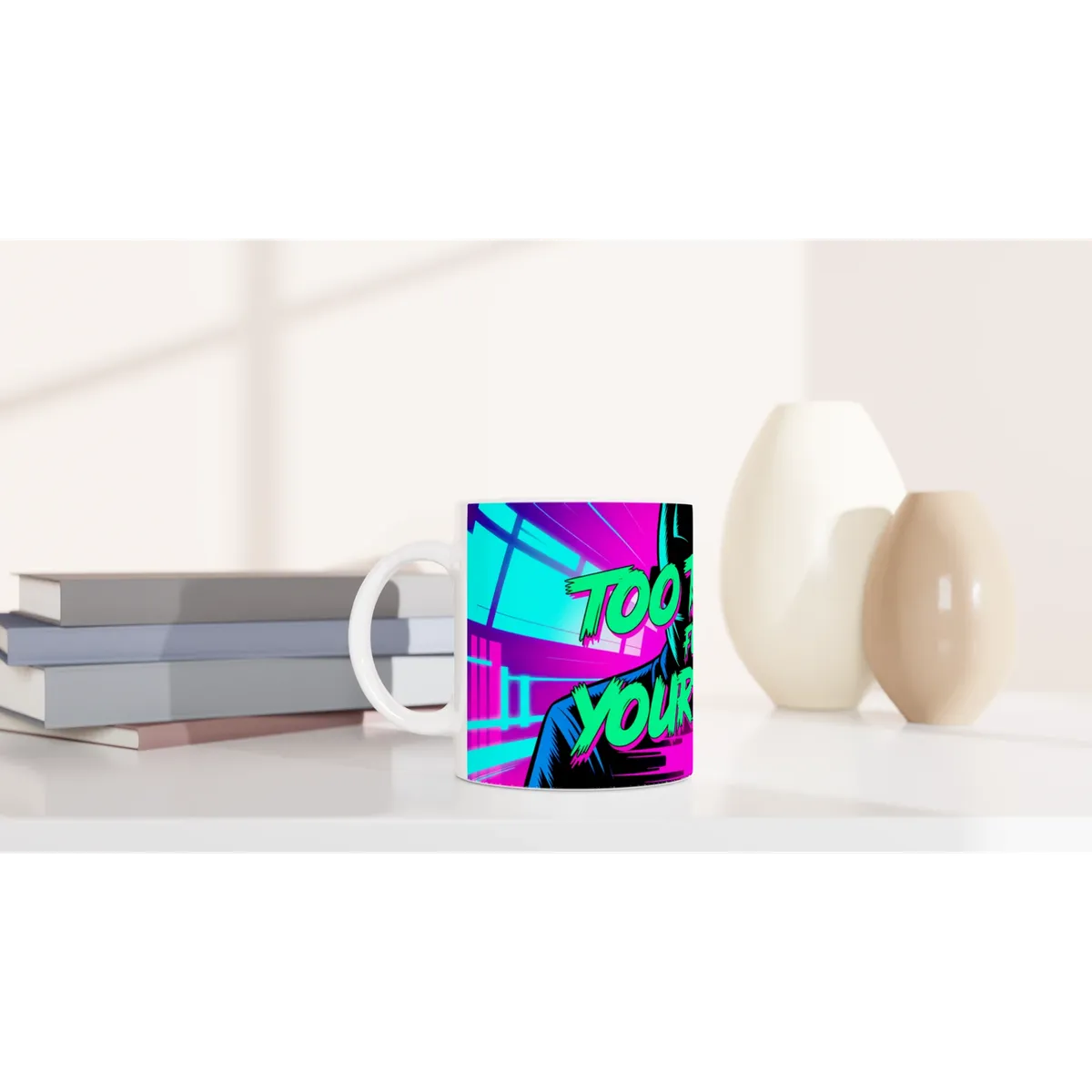 Too Tired For Your Sh*T Mug — view 4