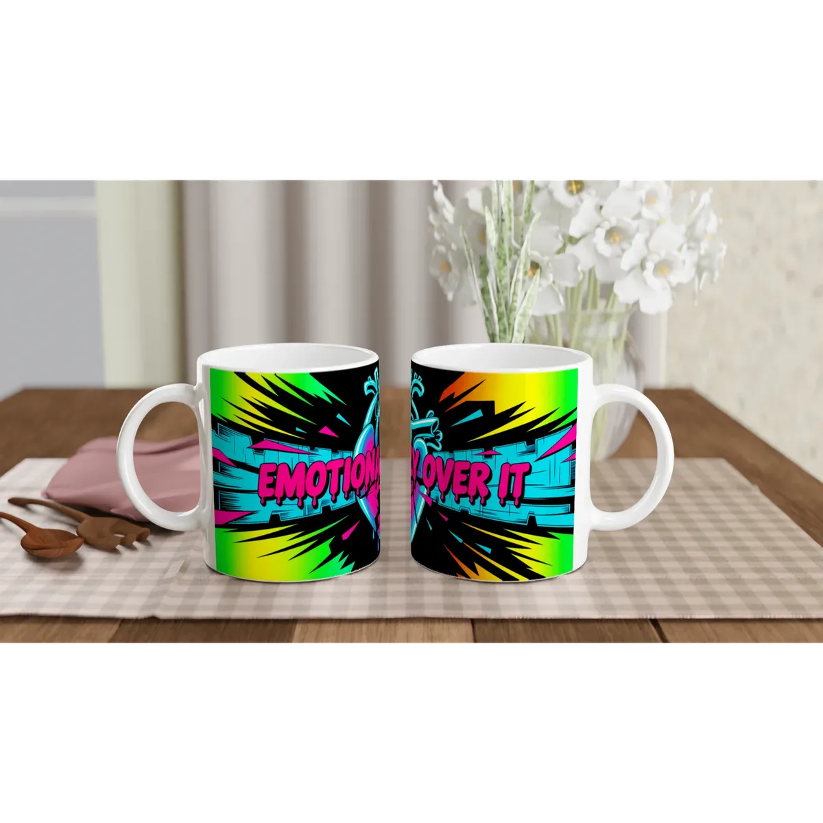Emotionally Over It Mug — view 2