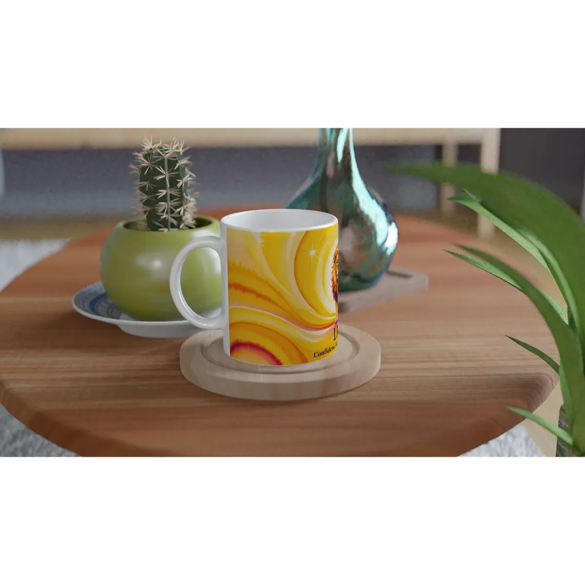 Leo Zodiac Mug — view 2