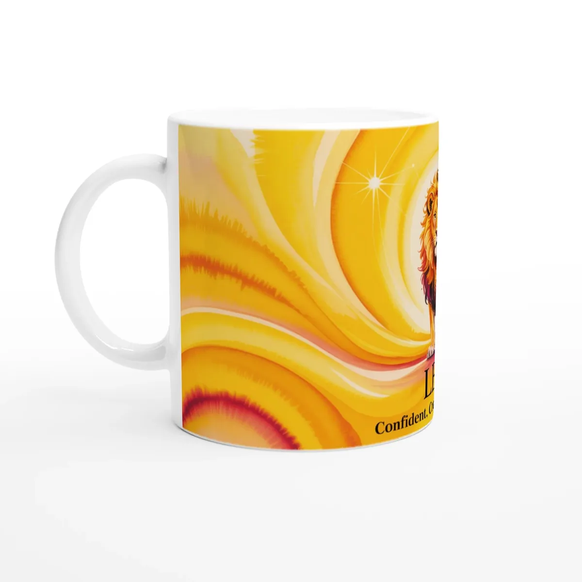 Leo Zodiac Mug — view 3