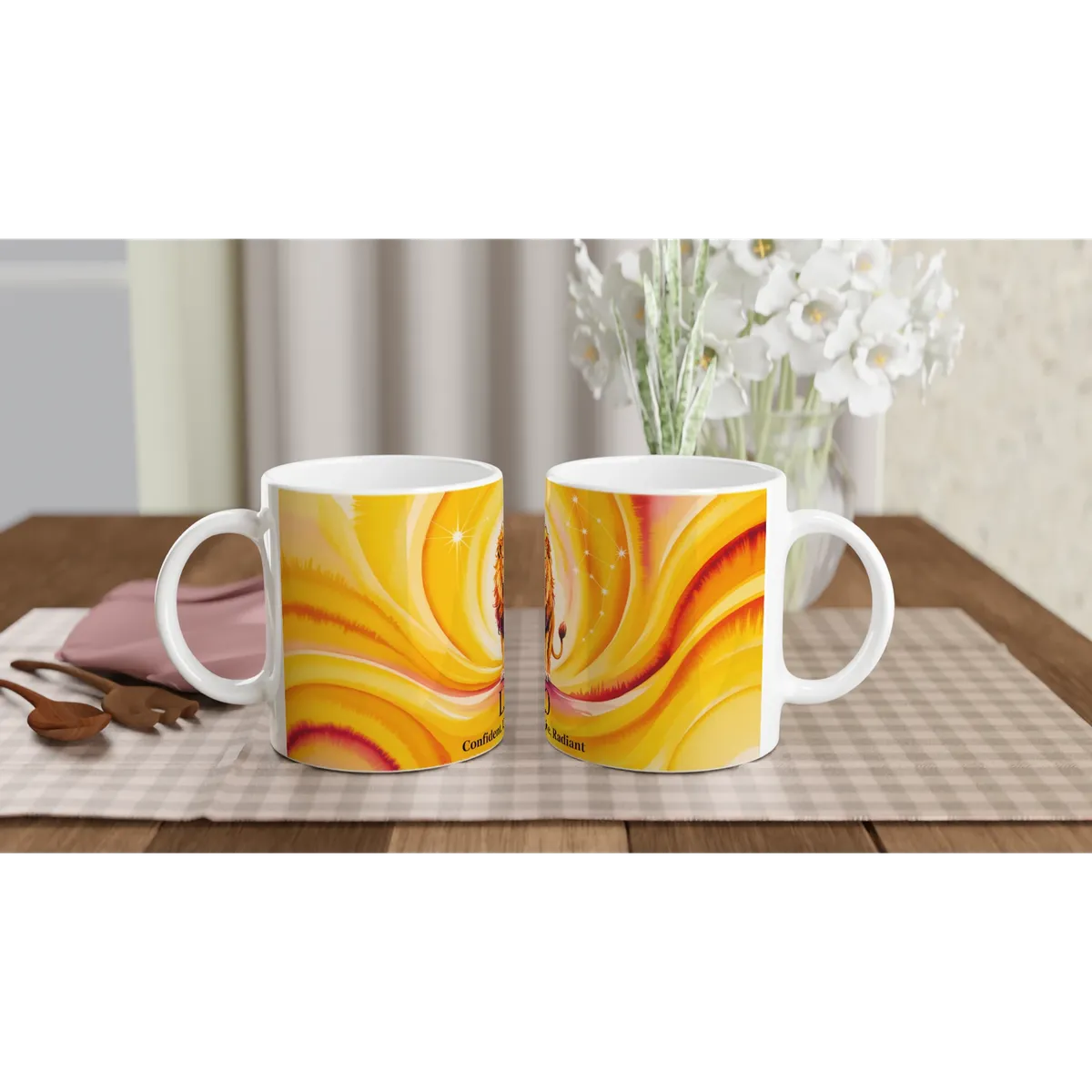 Leo Zodiac Mug — view 5