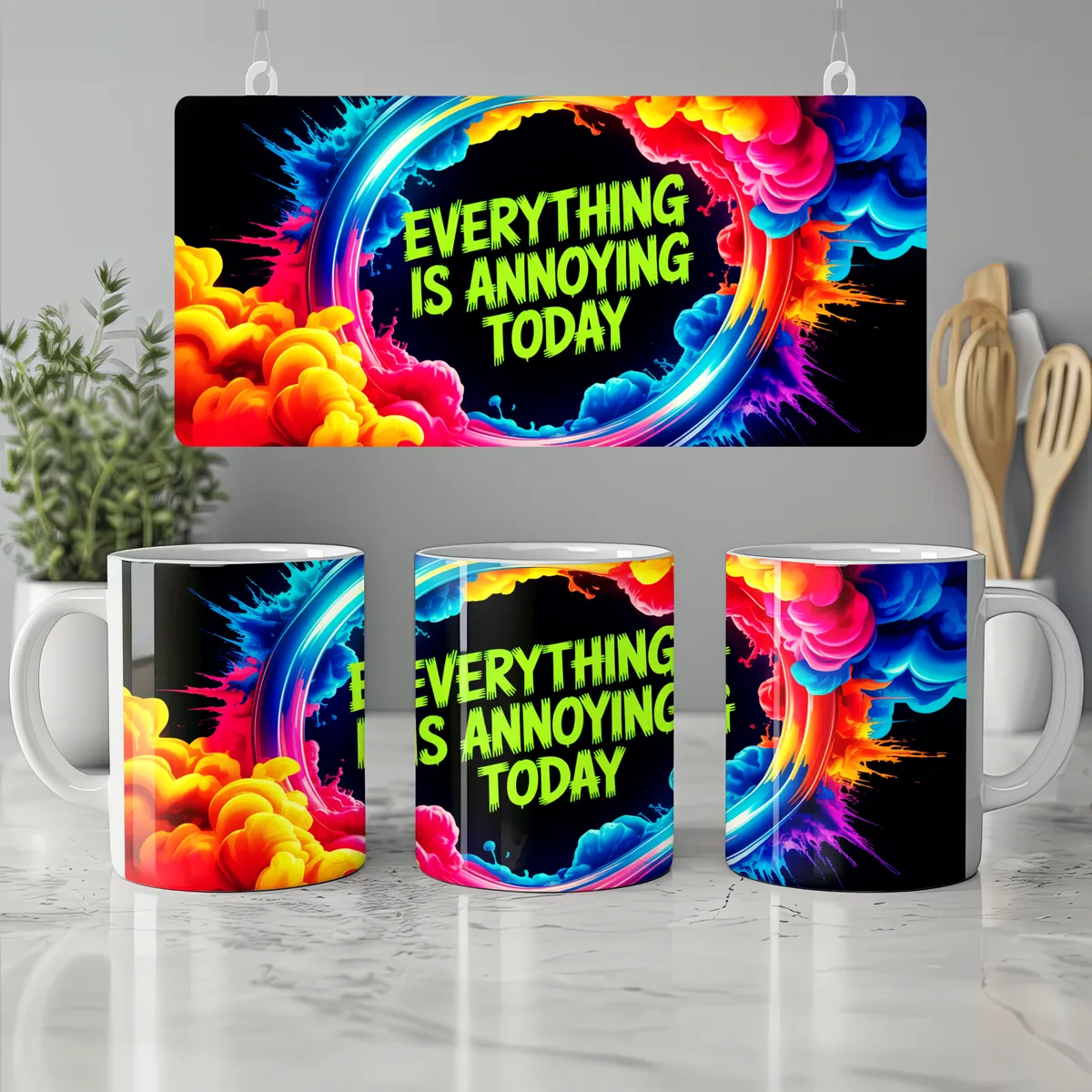 Everything Is Annoying Today Mug — view 7