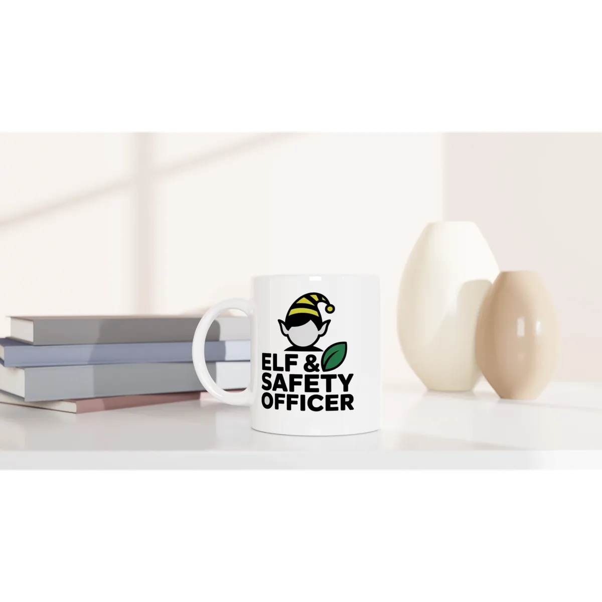 Elf & Safety Officer Mug — view 4