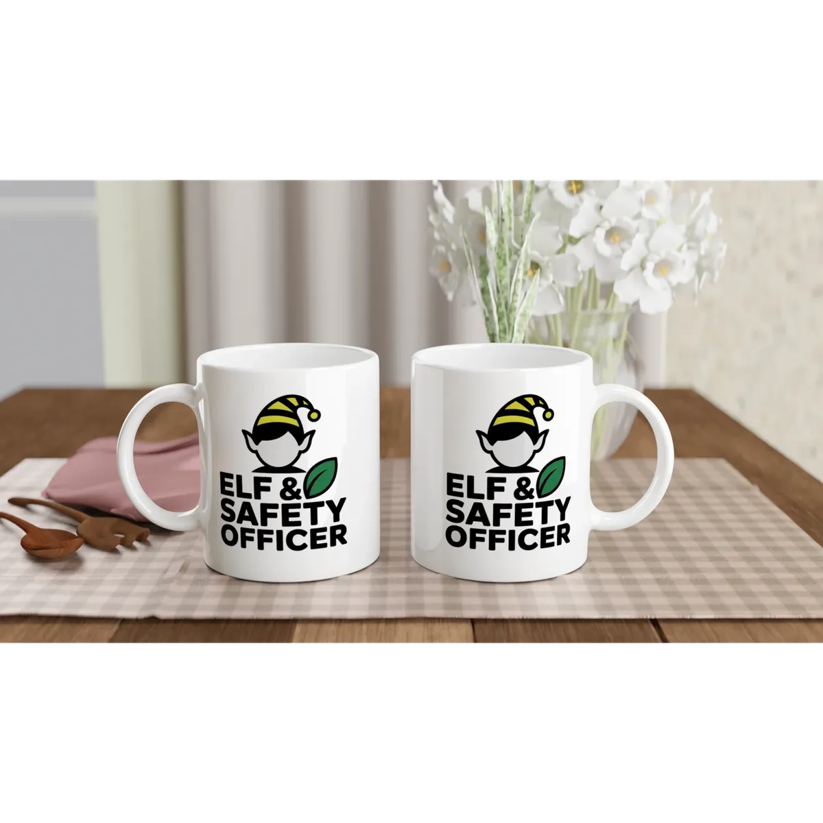 Elf & Safety Officer Mug — view 5