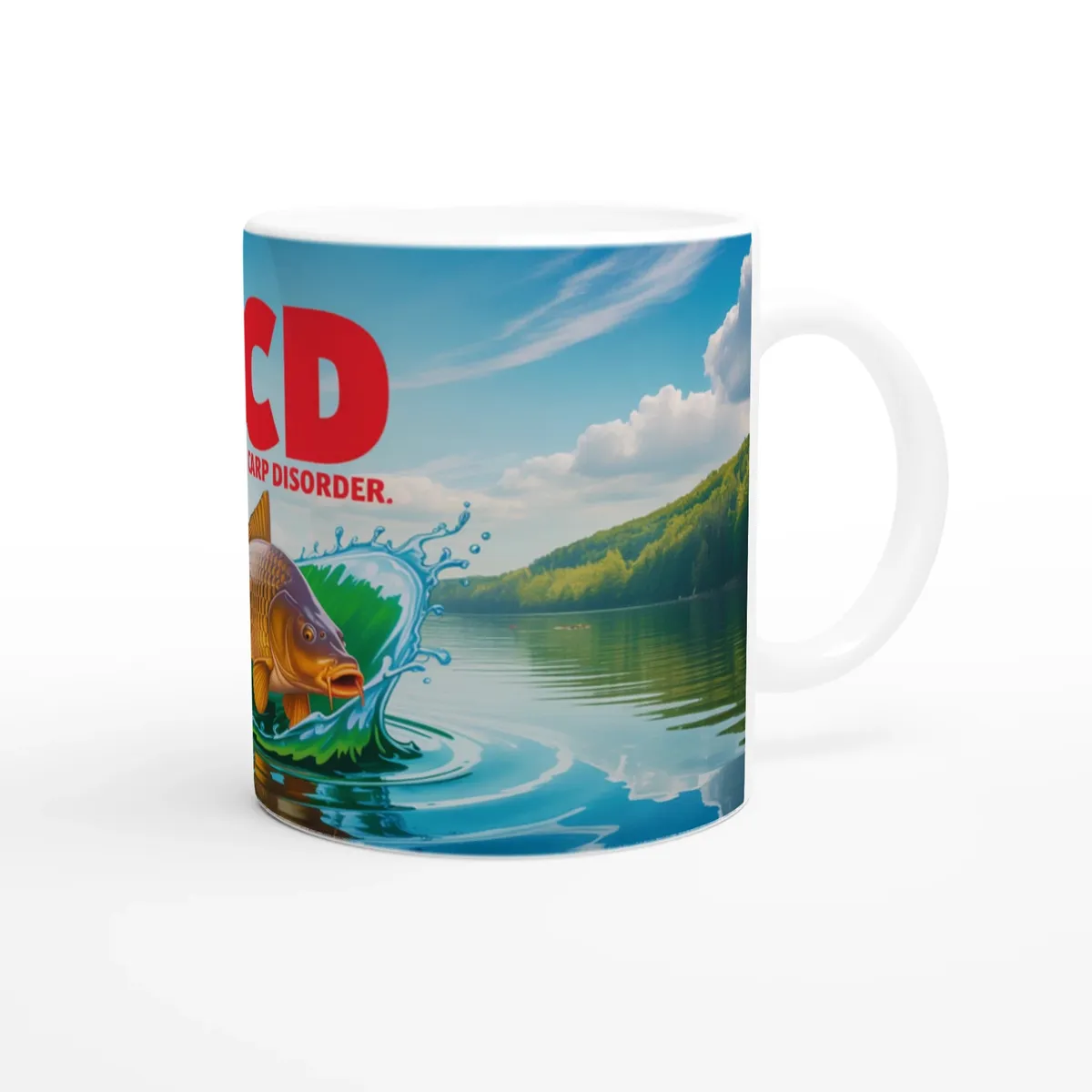 Carp Fishing Mug — view 3
