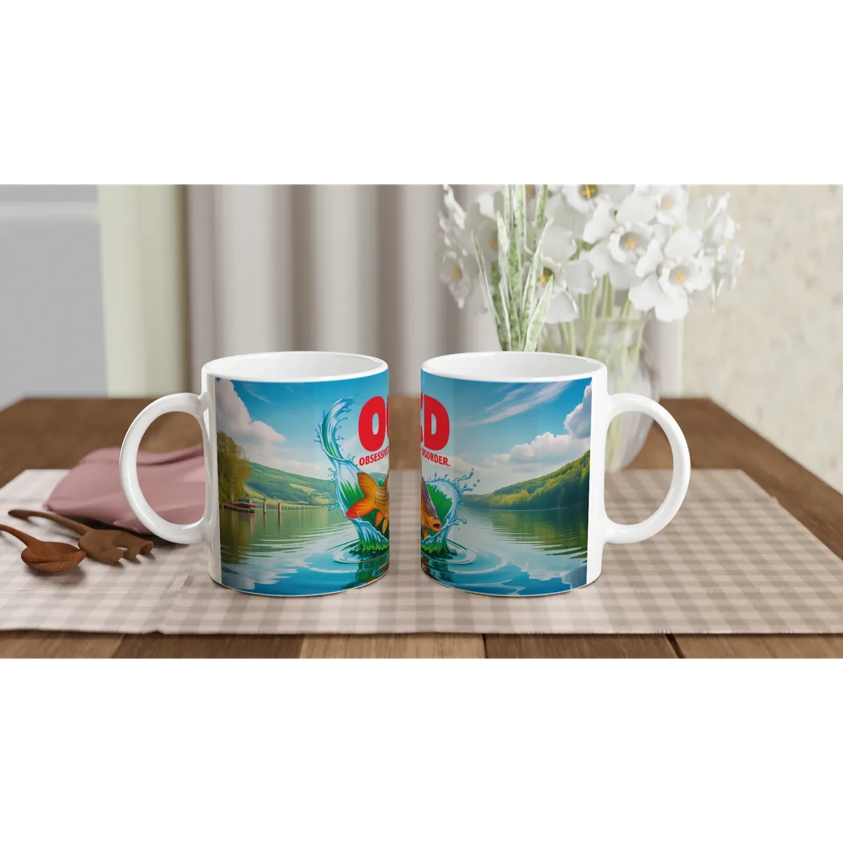 Carp Fishing Mug — view 4