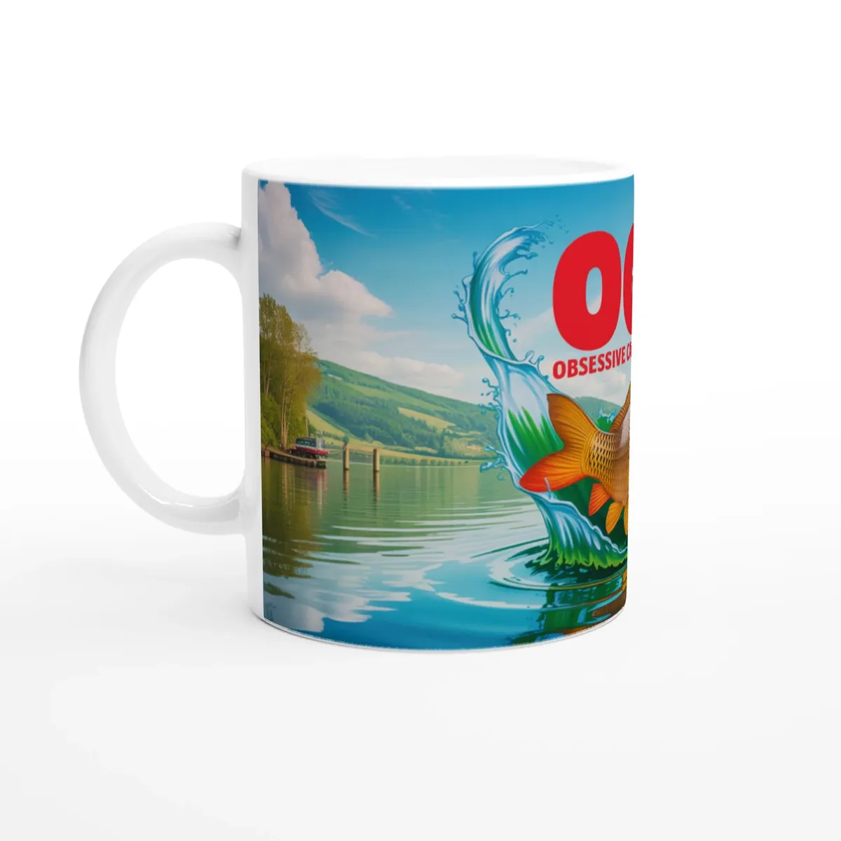 Carp Fishing Mug — view 5