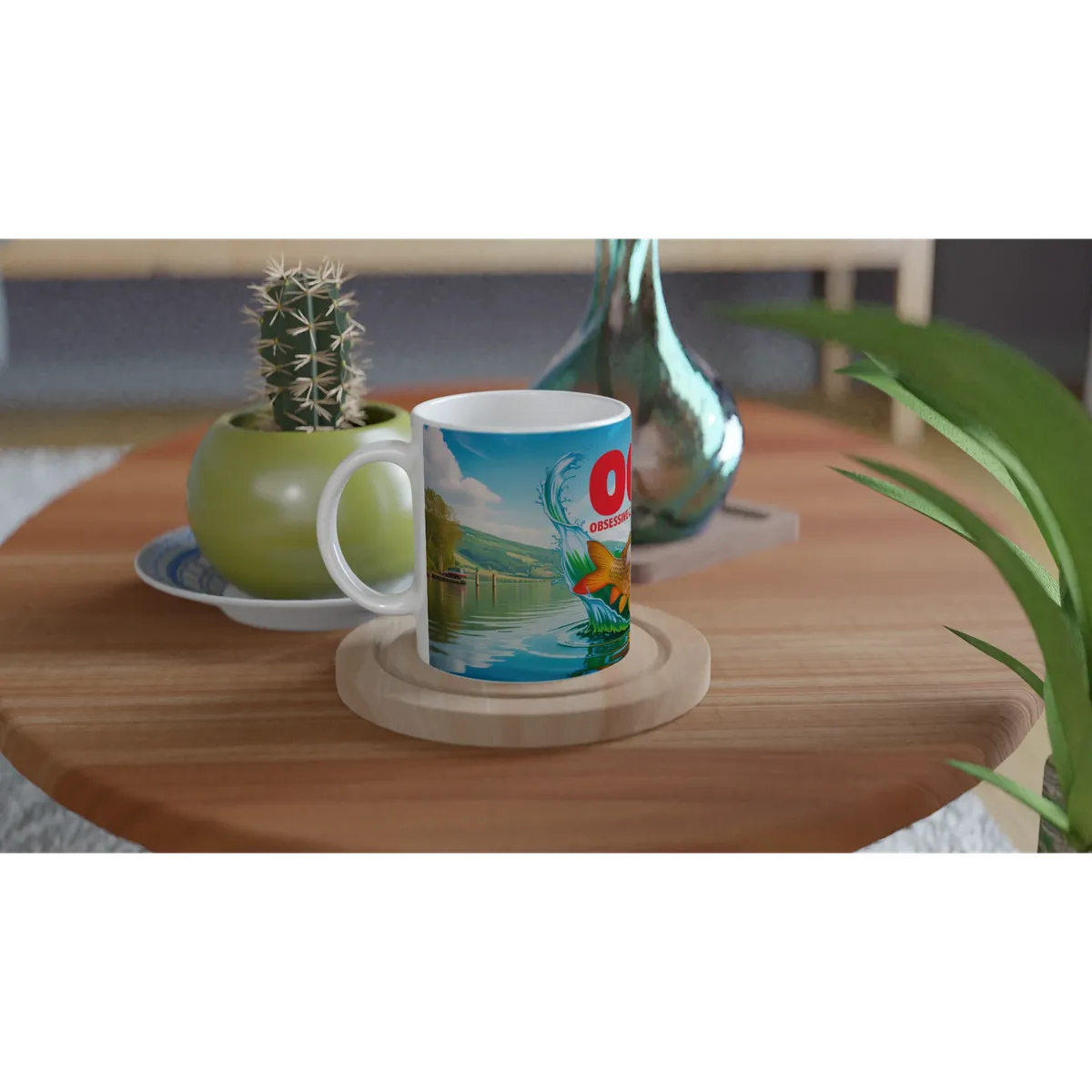 Carp Fishing Mug — view 6