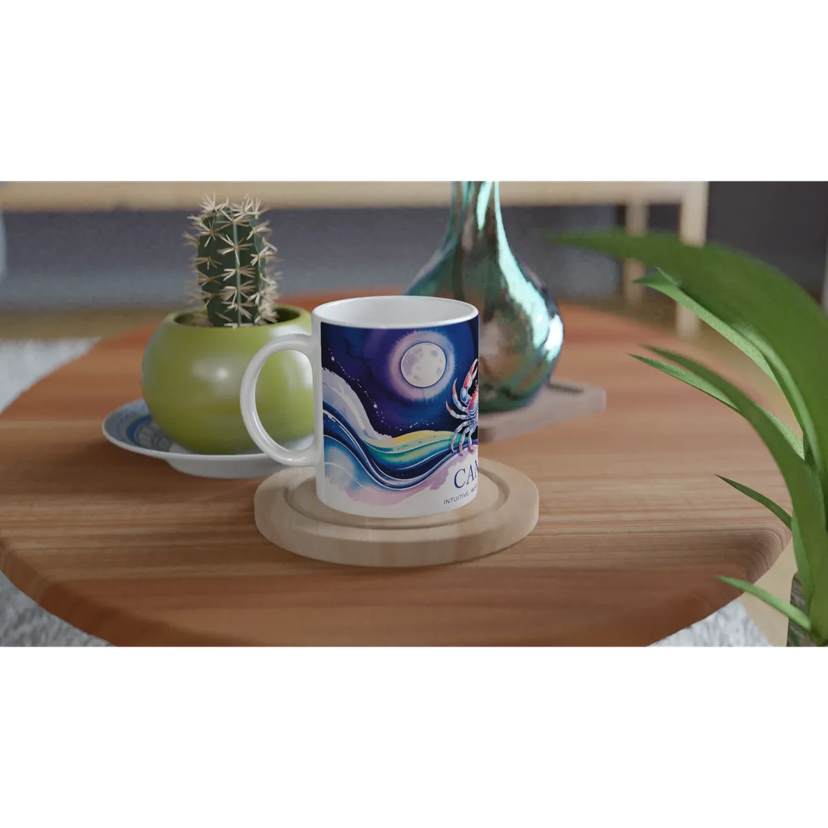 Cancer Zodiac Mug — view 4