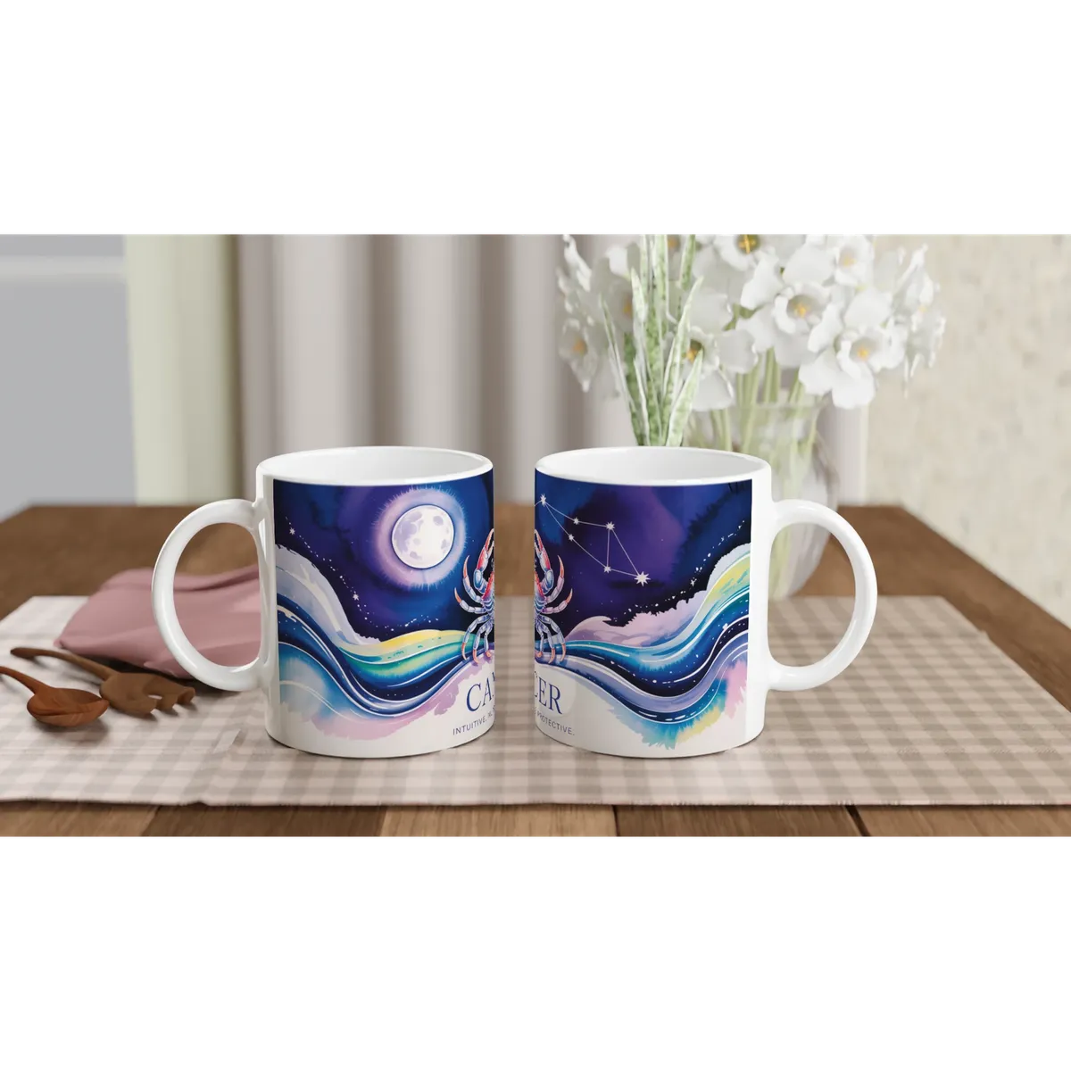 Cancer Zodiac Mug — view 6