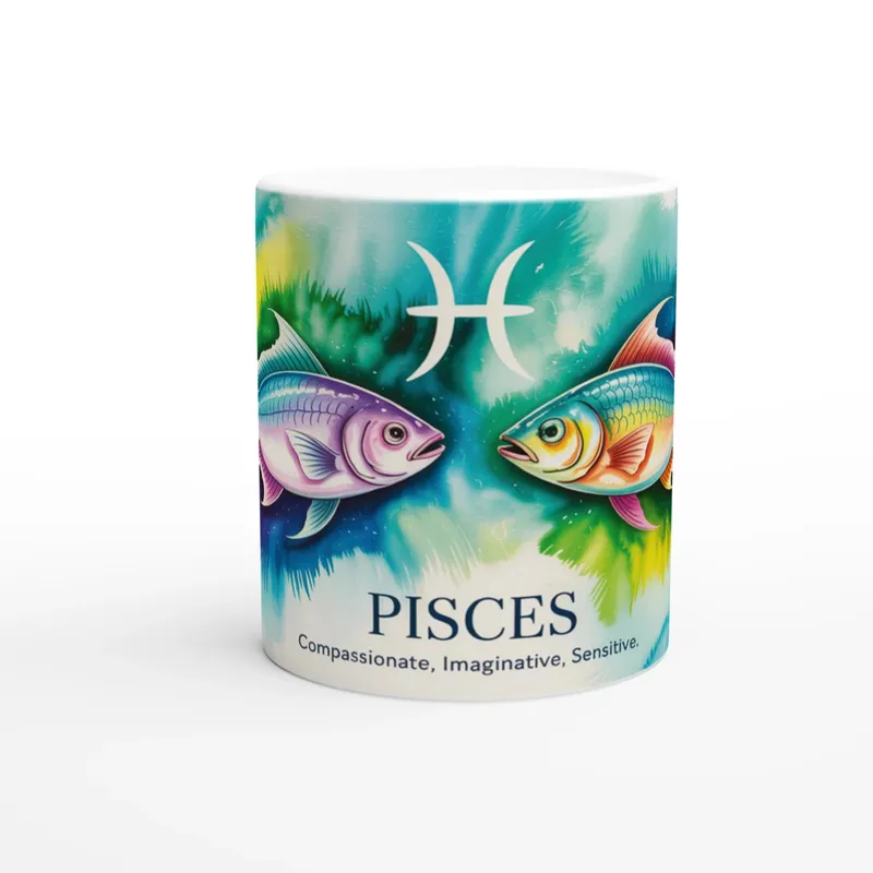Pisces Zodiac Mug