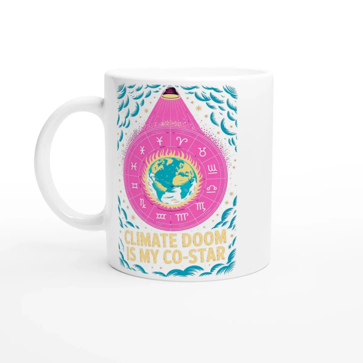Climate Doom Is My Co‑Star Gen Z Mug