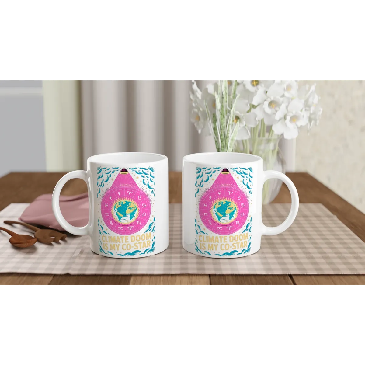 Climate Doom Is My Co‑Star Gen Z Mug — view 2