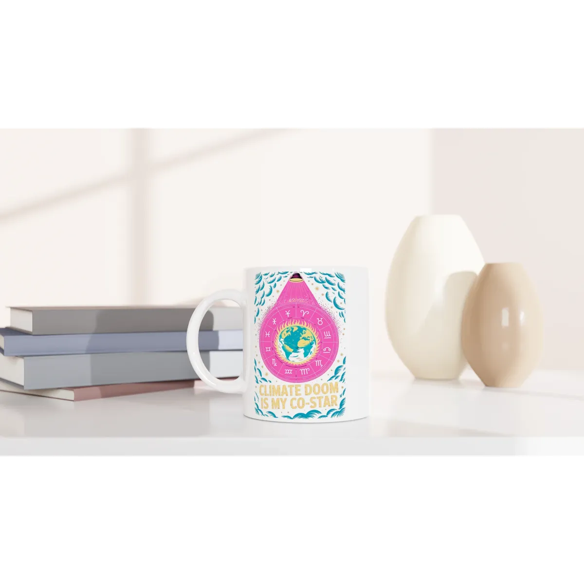 Climate Doom Is My Co‑Star Gen Z Mug — view 3
