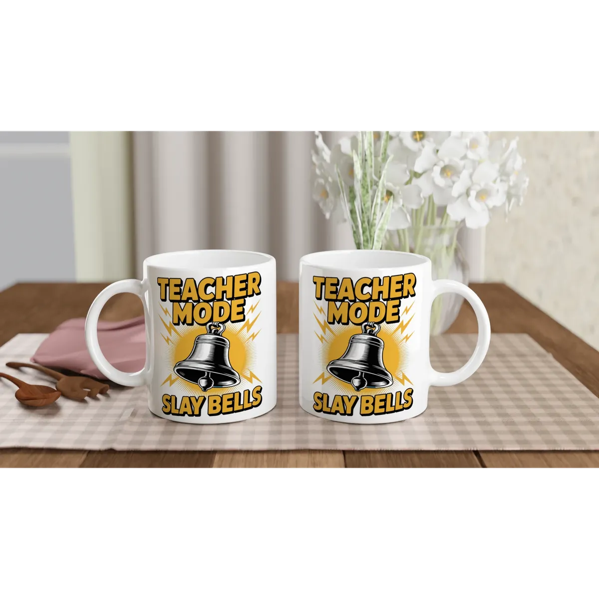 Teacher Mode: Slay Bells Mug — view 3