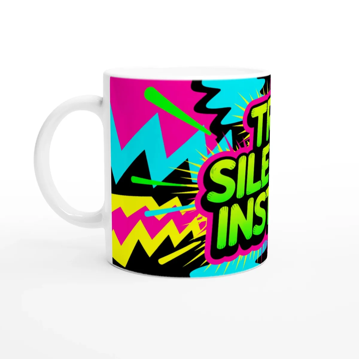 Try Silence Instead Mug — view 2