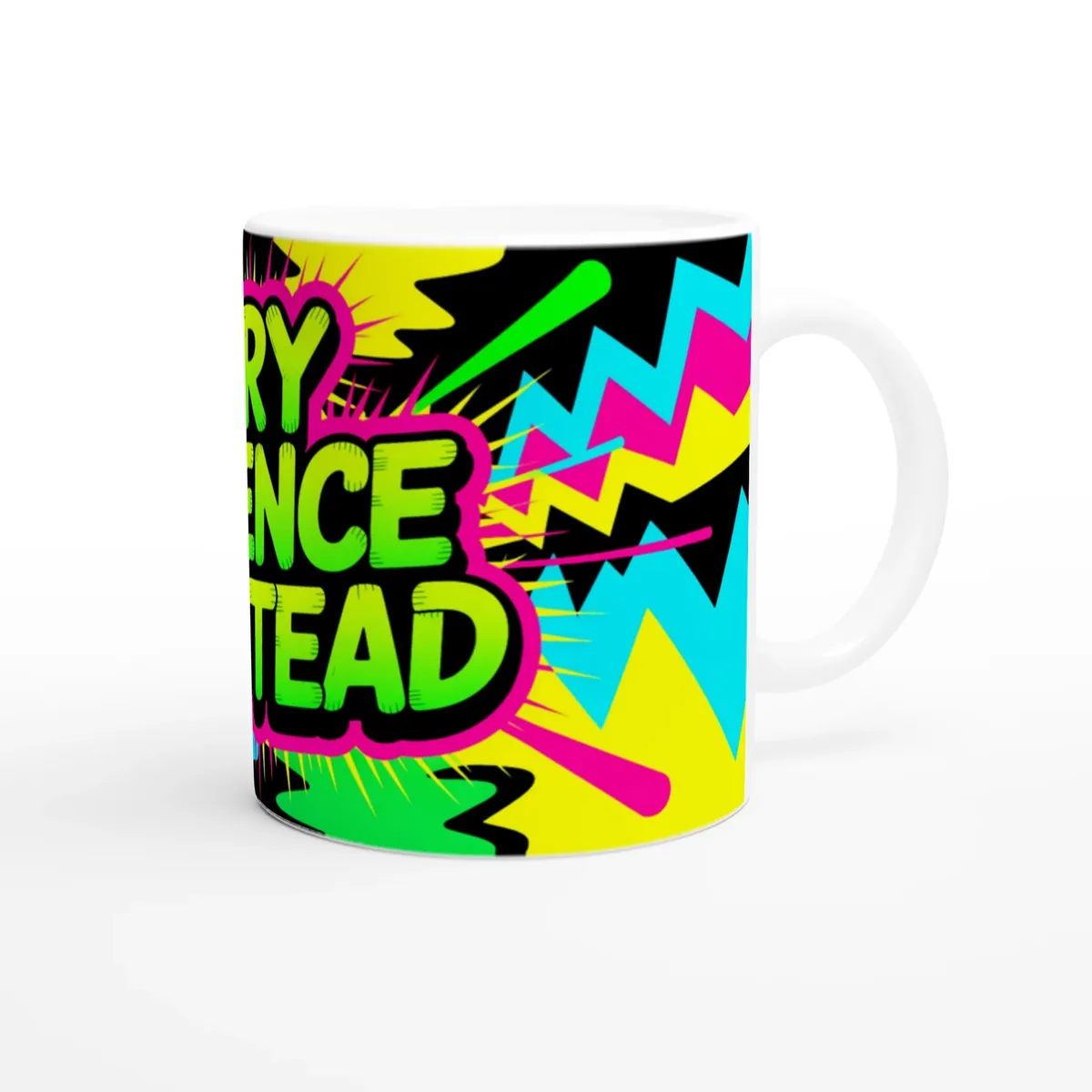 Try Silence Instead Mug — view 5