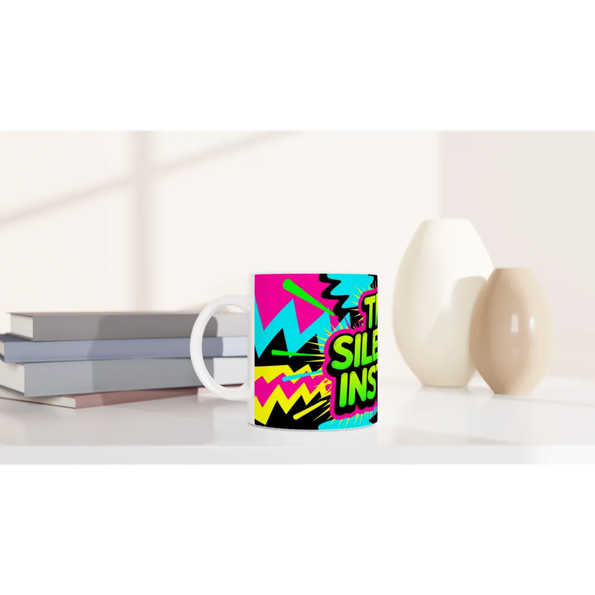 Try Silence Instead Mug — view 6