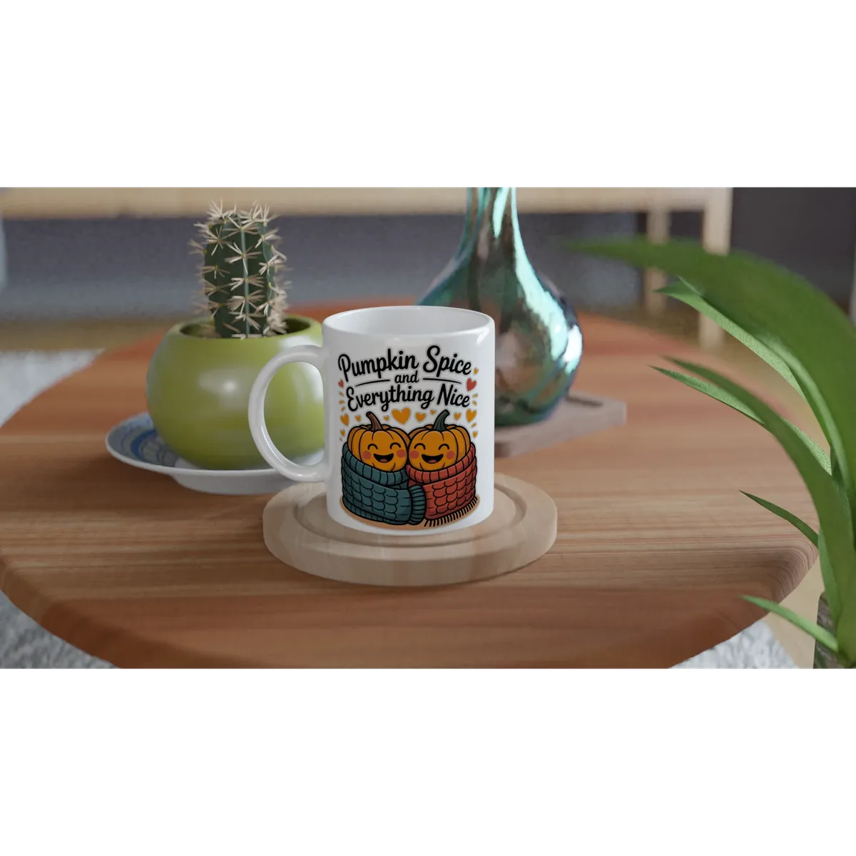 Pumpkin Spice And Everything Nice Mug — view 4