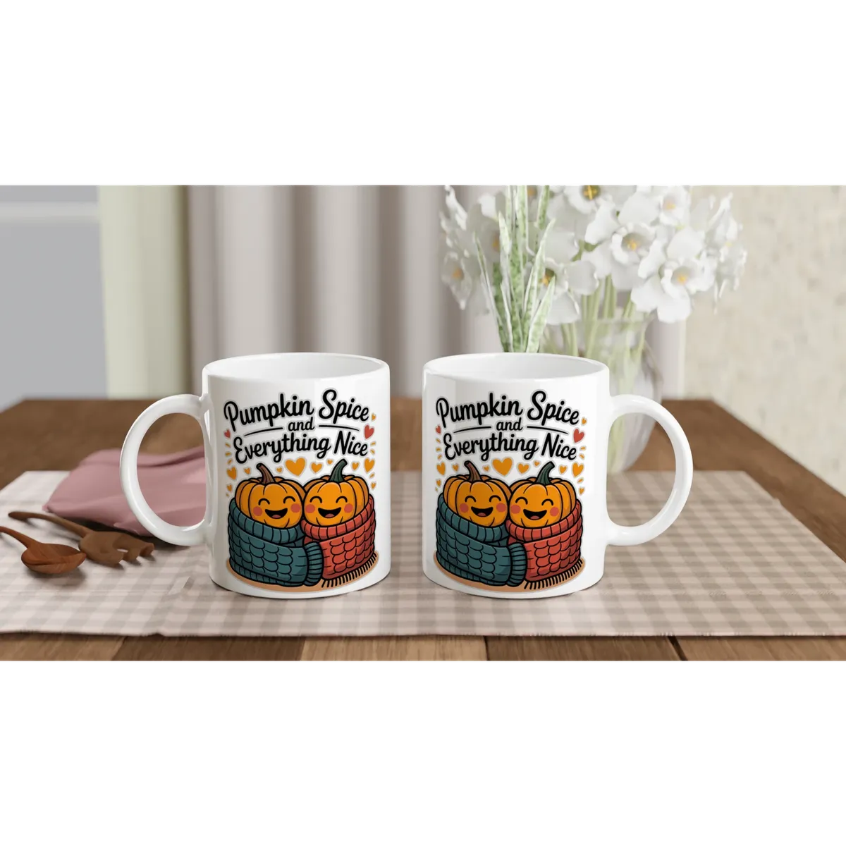 Pumpkin Spice And Everything Nice Mug — view 5