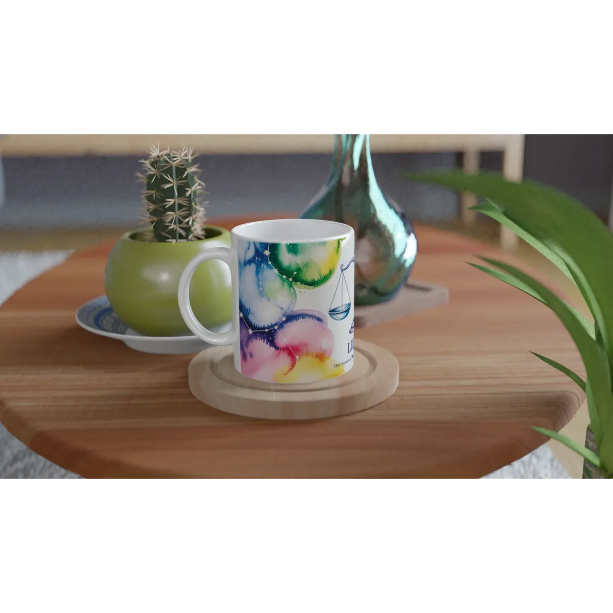 Libra Zodiac Mug — view 3