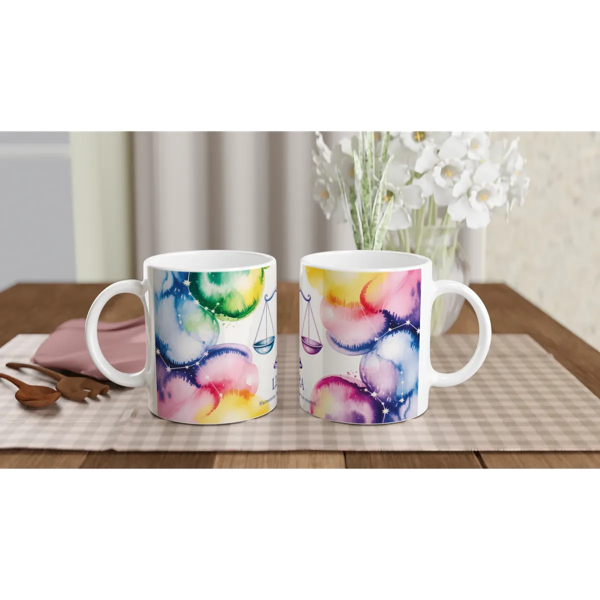 Libra Zodiac Mug — view 6