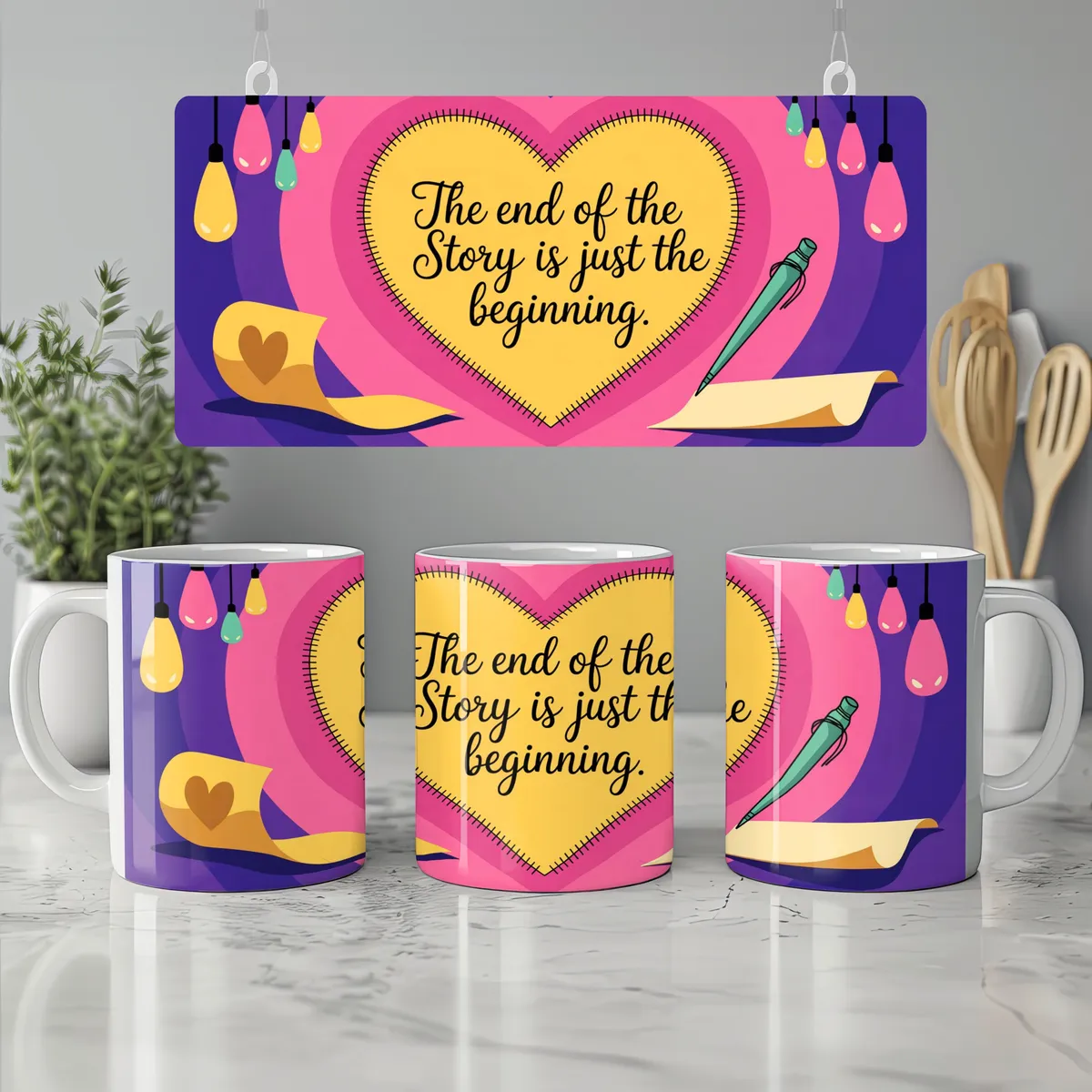 & Juliet Mug — view 7