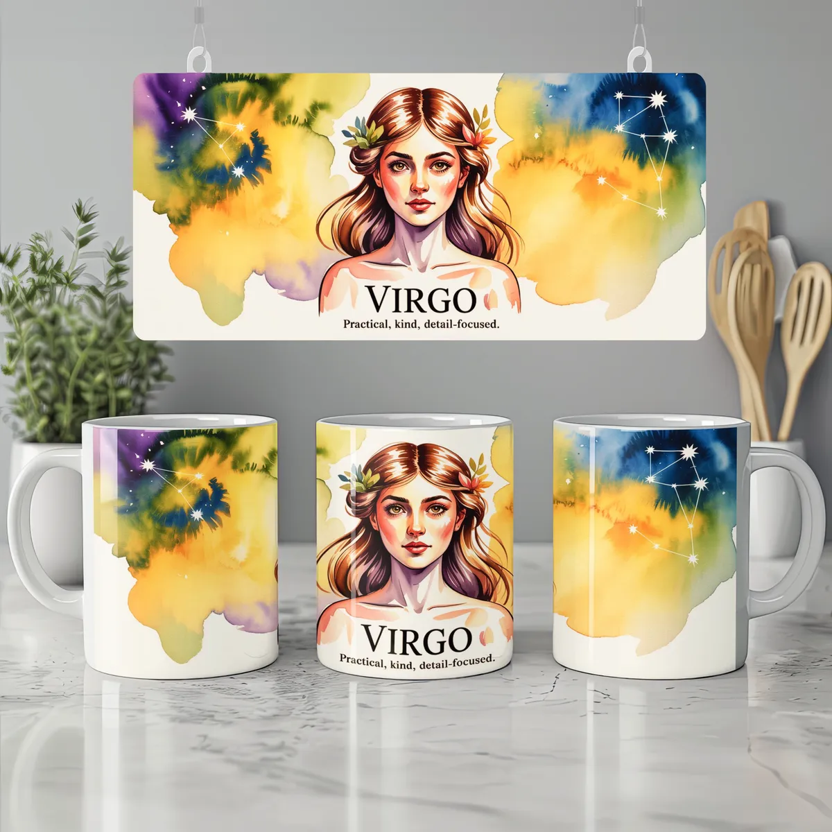 Virgo Zodiac Mug — view 7