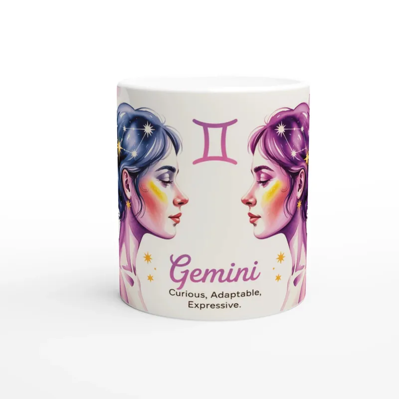Gemini Zodiac Mug
