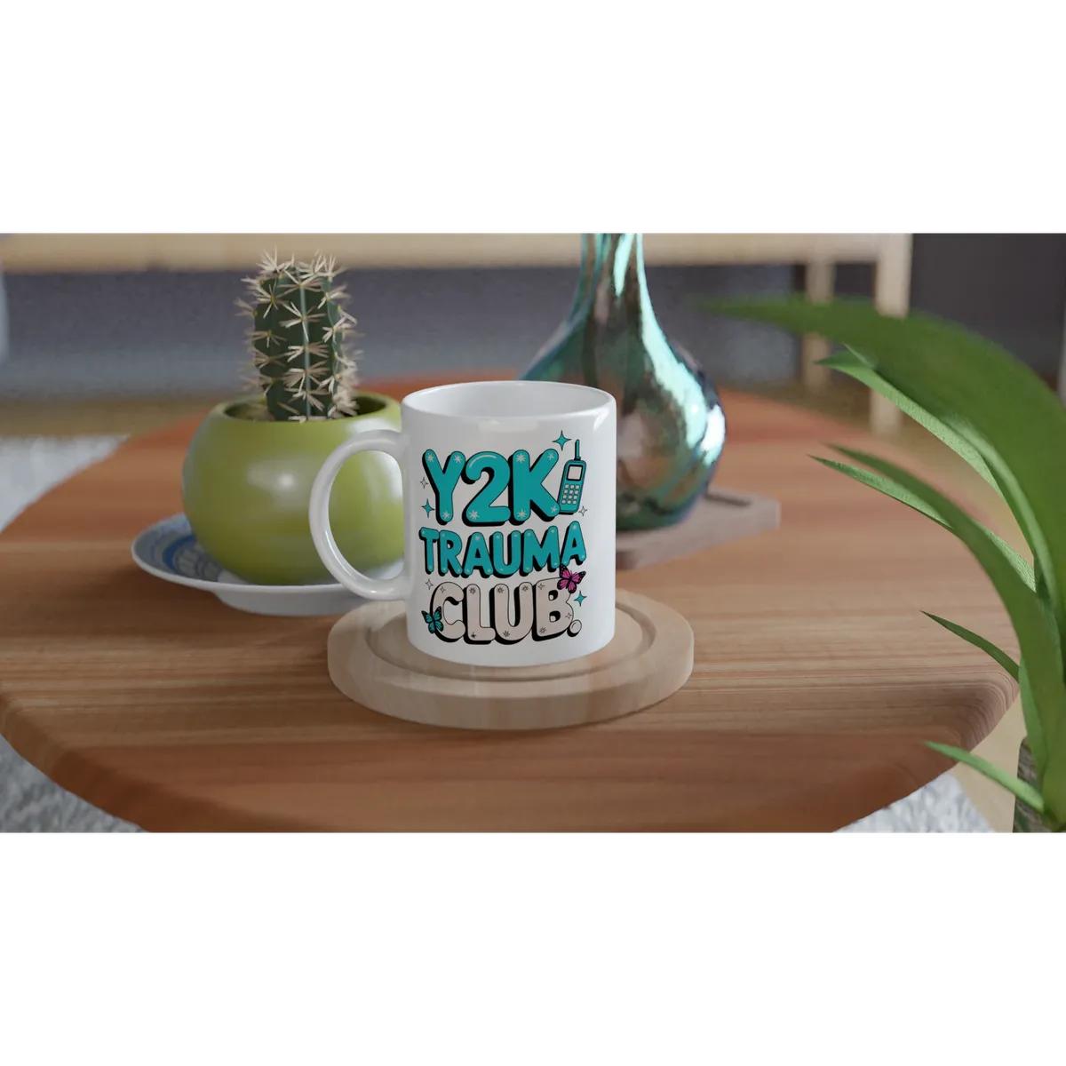 Y2K Trauma Club Gen Z Mug — view 5