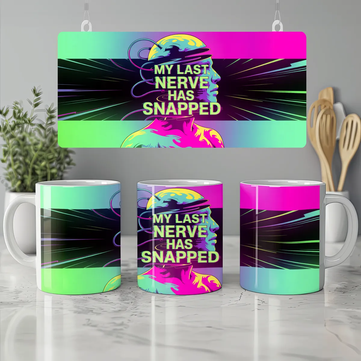 My Last Nerve Has Snapped Mug — view 7