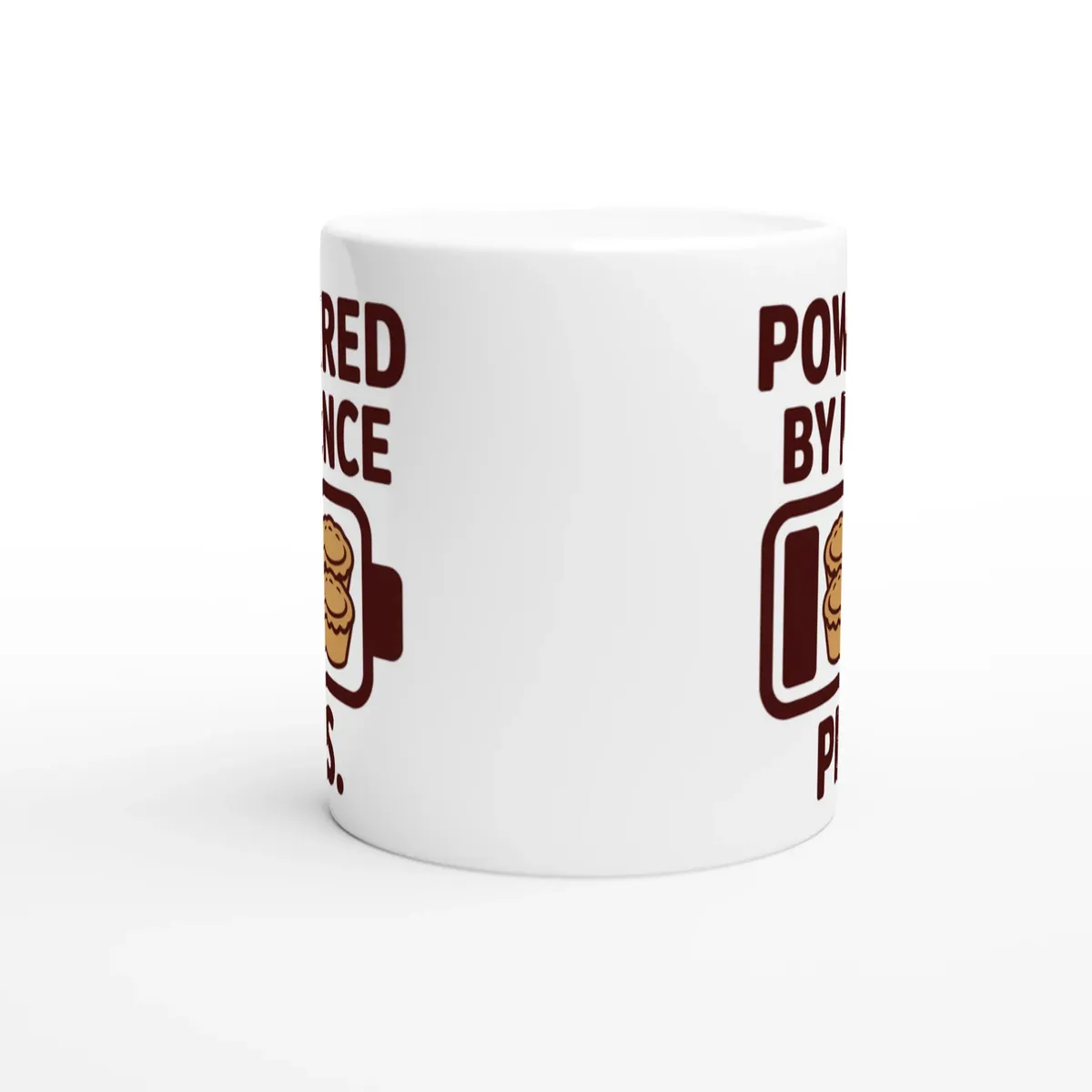 Powered By Mince Pies Mug — view 6