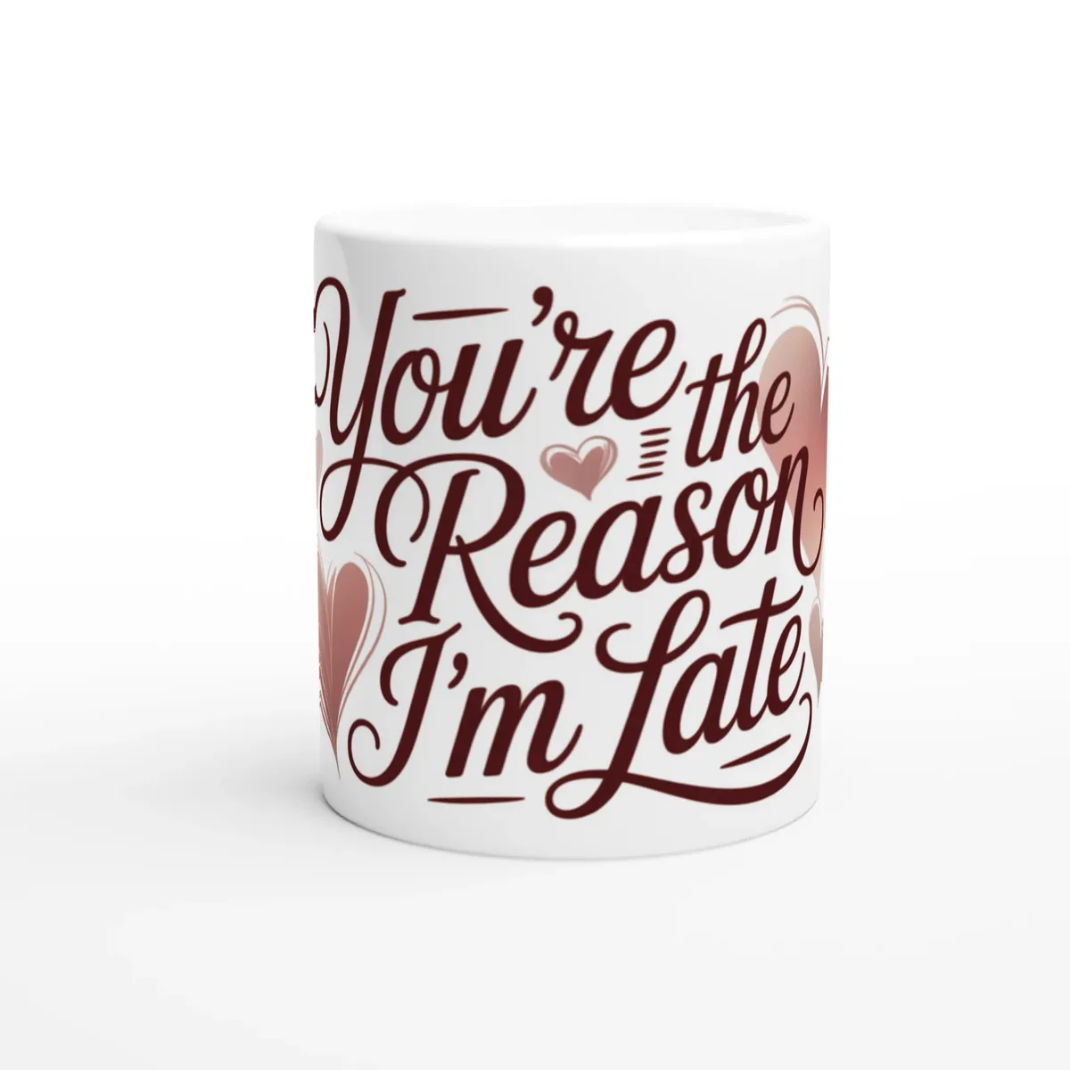 Youre The Reason Im Late Mug Funny Va…