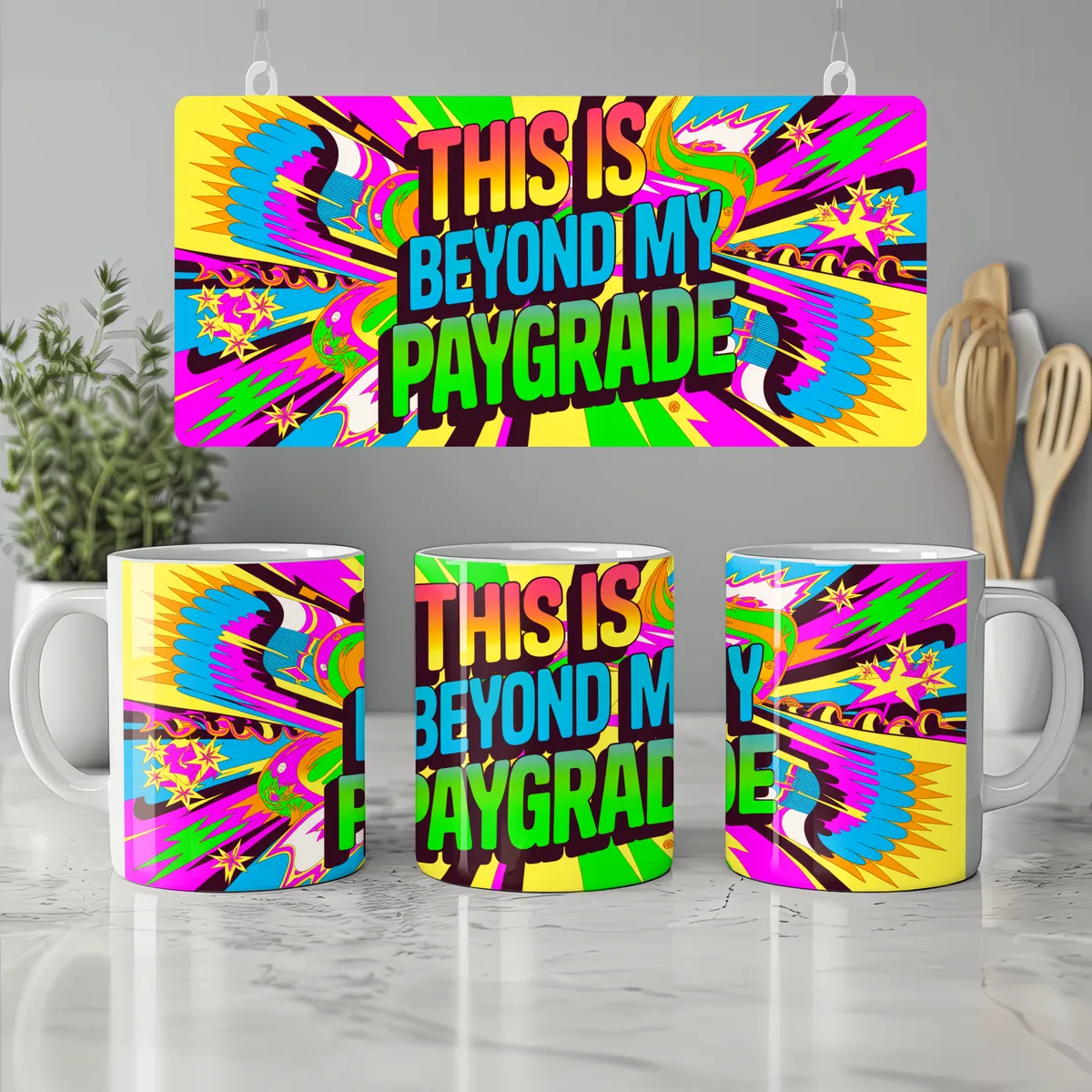 This Is Beyond My Paygrade Mug — view 7